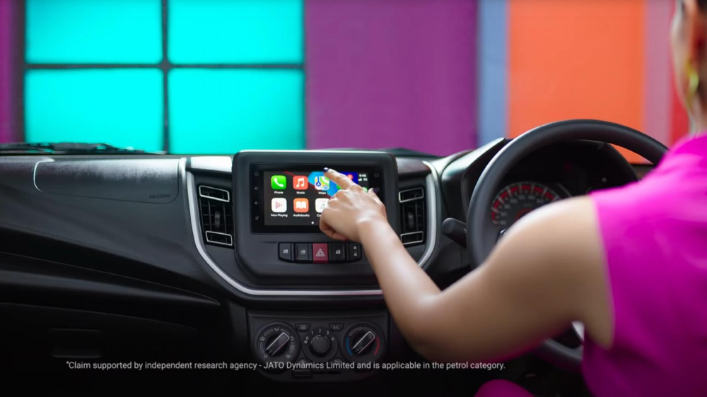 Màn hình cảm ứng 7 inch của Suzuki Celerio 2022