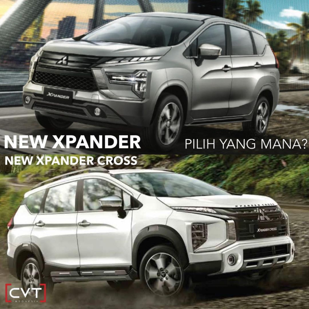 Sự khác biệt trong thiết kế của Mitsubishi Xpander 2022 và Xpander Cross mới