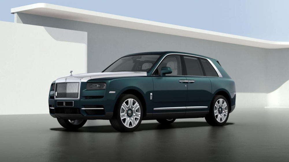 Hình ảnh chiếc xe Rolls-Royce Cullinan của đại gia mỹ phẩm mới chia sẻ