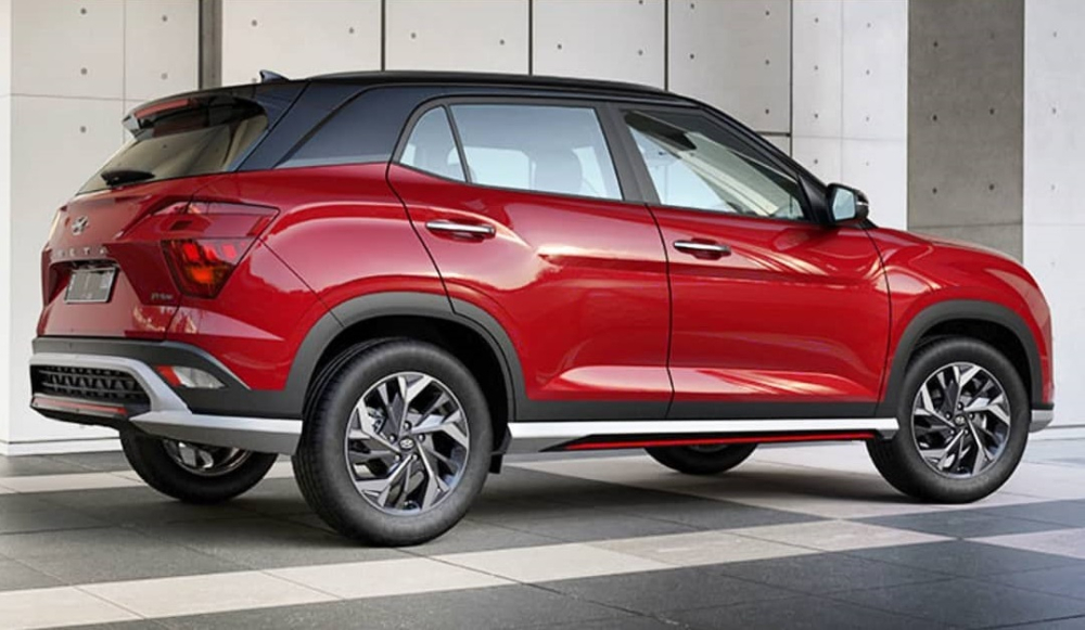 Hyundai Creta 2022 được trang bị bộ vành la-zăng mới