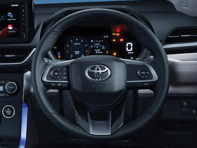 Vô lăng của Toyota Veloz 2022