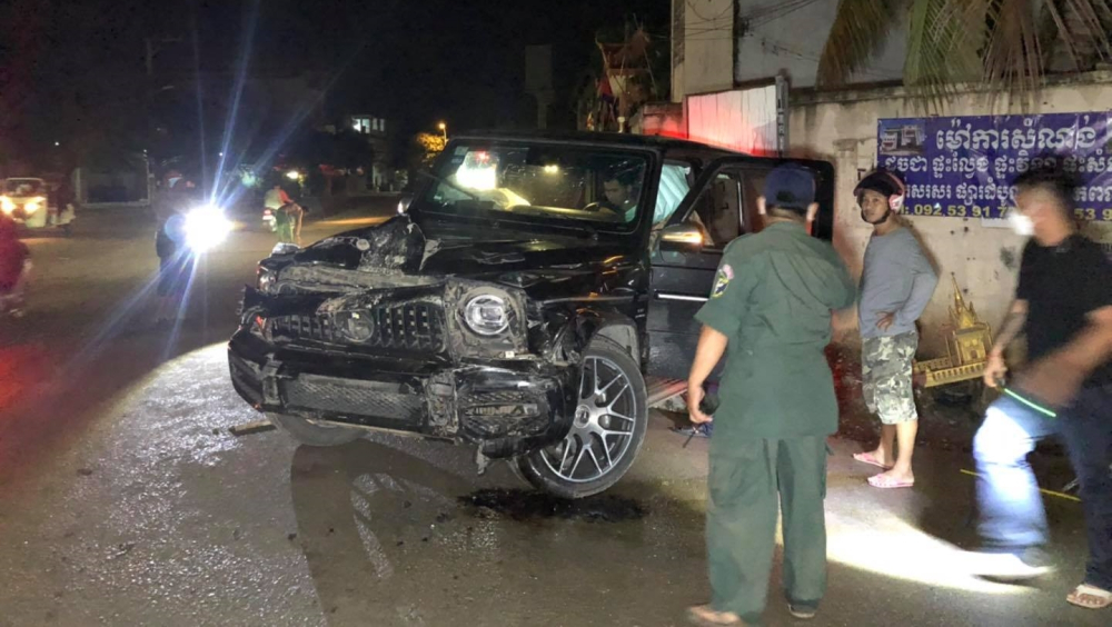 Thiệt hại của xe Mercedes-AMG G63