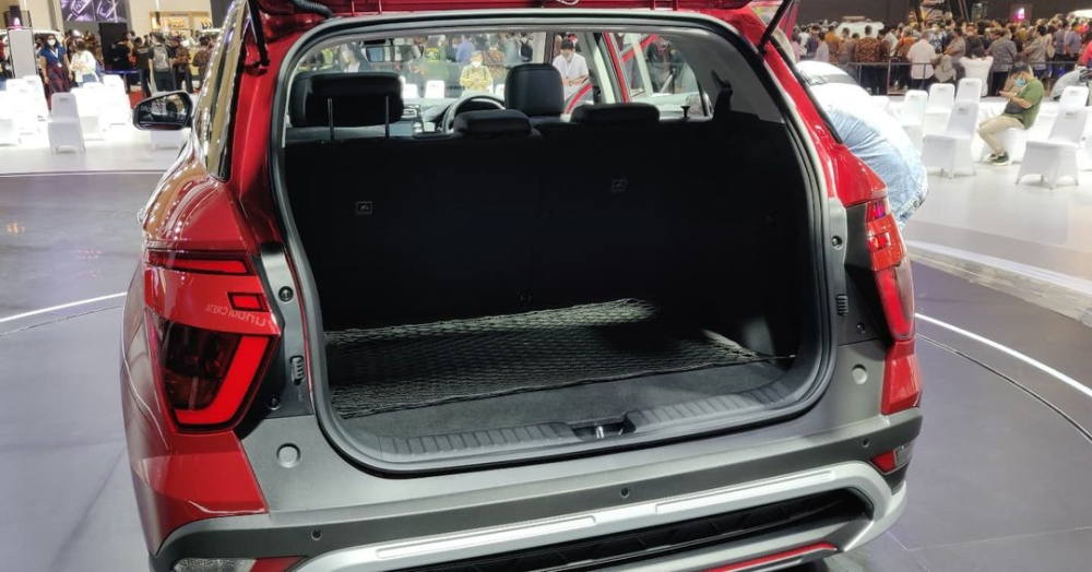 Khoang h&agrave;nh l&yacute; của Hyundai Creta 2022