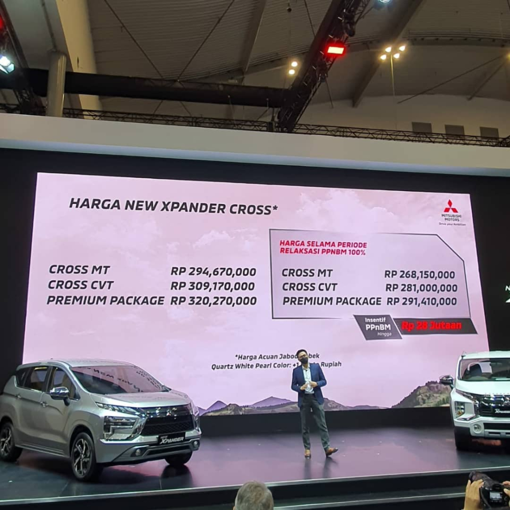 Mitsubishi Xpander Cross 2022 chính thức được chốt giá tại Indonesia