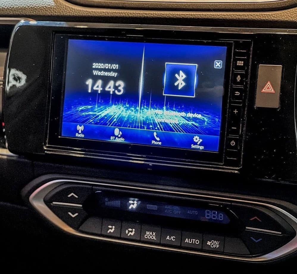 Màn hình thông tin giải trí của Honda BR-V 2022