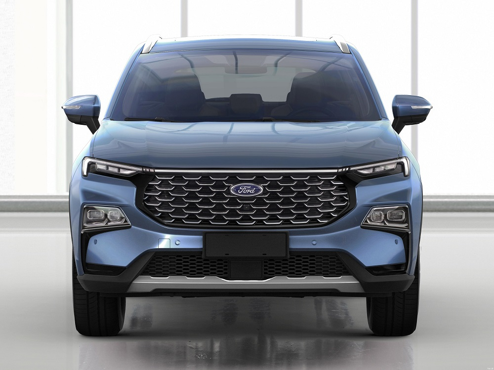 Ford Equator Sport 2022 có thiết kế đầu xe khá giống với SUV hạng trung Equator