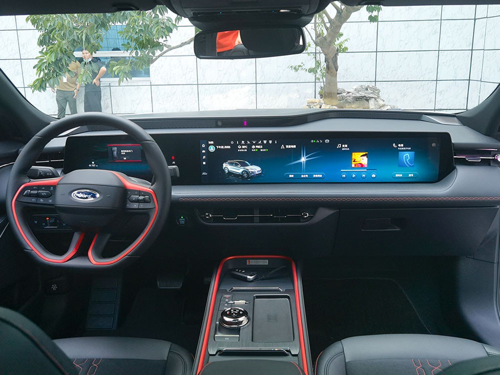 Nội thất bên trong Ford Evos 2022 hiện đang bán tại Trung Quốc