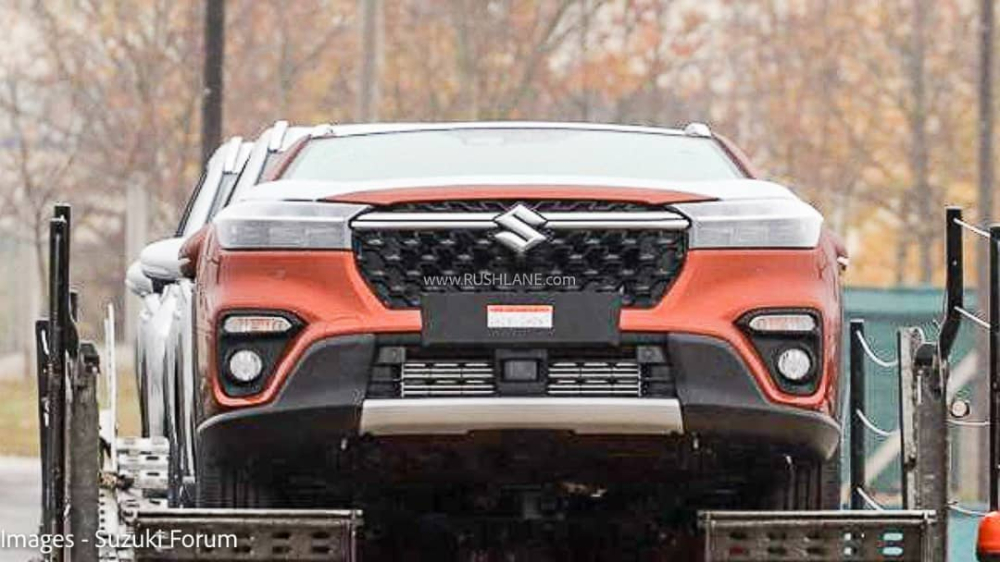 Cận cảnh đầu xe của Suzuki S-Cross 2022 