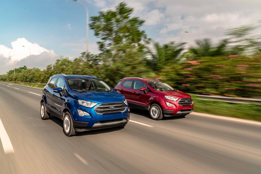 Vẻ ngoài có phần cơ bắp của Ford Ecosport nhưng không bắt mắt như các đối thủ khác.