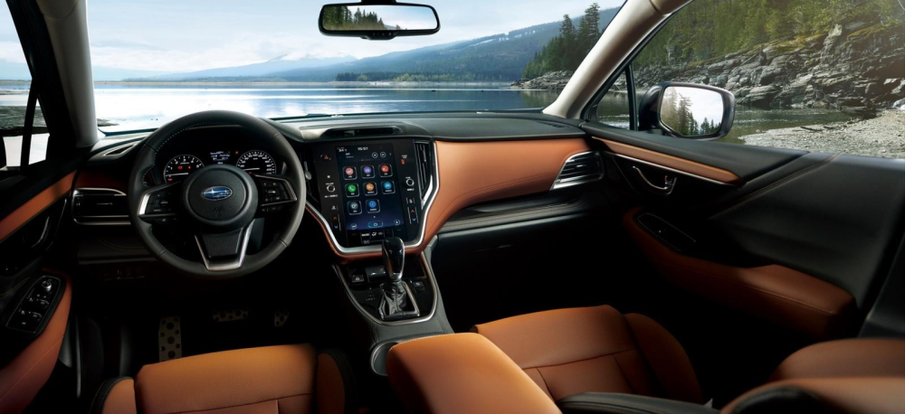 Nội thất của Subaru Outback 2021.