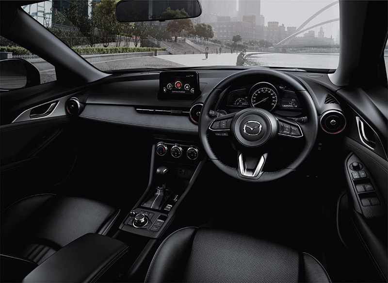 Nội thất của Mazda CX-3 2021 tại Th&aacute;i Lan