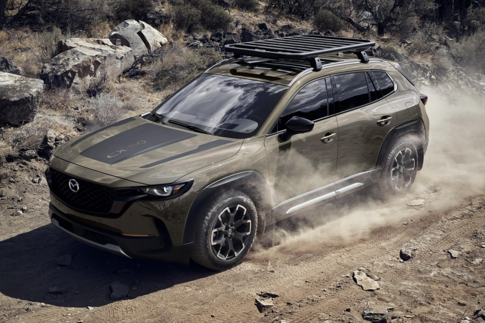 Mazda CX-50 2022 ch&iacute;nh thức tr&igrave;nh l&agrave;ng như phi&ecirc;n bản off-road của CX-5 mới