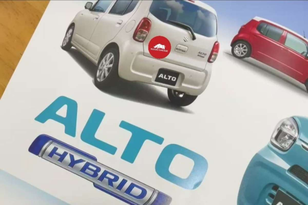 Suzuki Alto 2022 nhìn từ phía sau