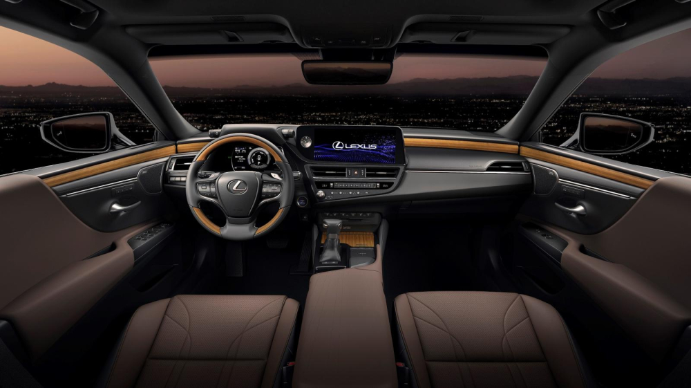 Nội thất của Lexus ES 2022.
