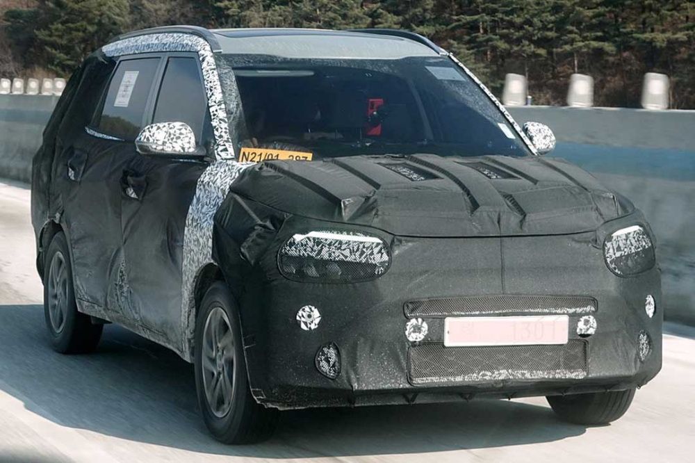 Kia Carens 2022 được đồn là dùng 2 động cơ 1.5L của Seltos