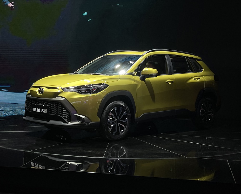 Toyota Frontlander 2022 tại Trung Quốc có thiết kế khác với Corolla Cross ở Việt Nam