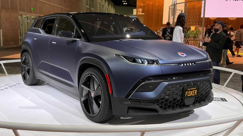 Phía trước của Fisker Ocean 2023