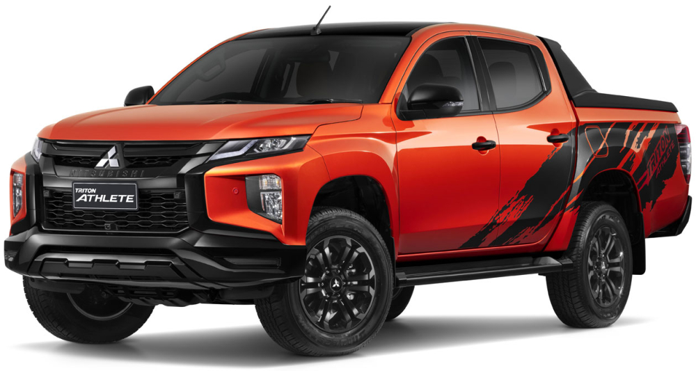 Mitsubishi Triton Athlete màu cam