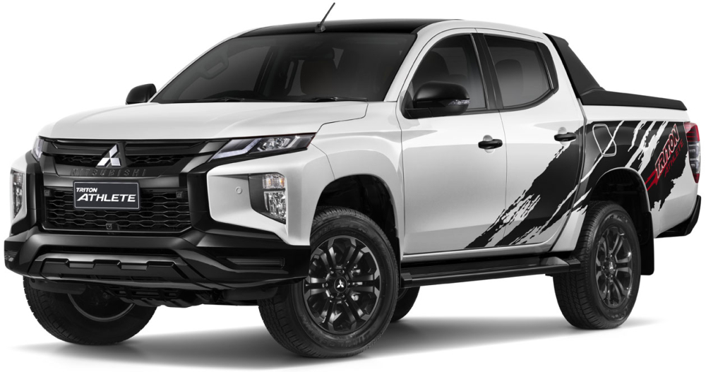 Mitsubishi Triton Athlete màu trắng