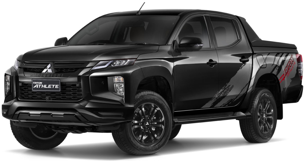 Mitsubishi Triton Athlete màu đen