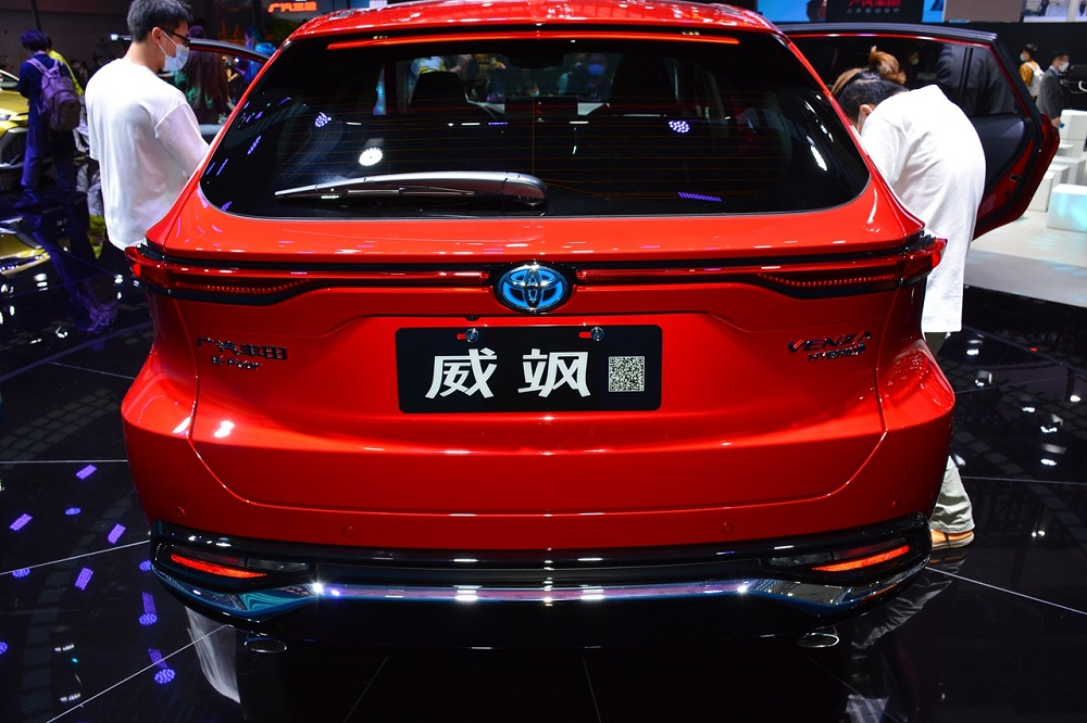 Thiết kế đằng sau của Toyota Venza 2022