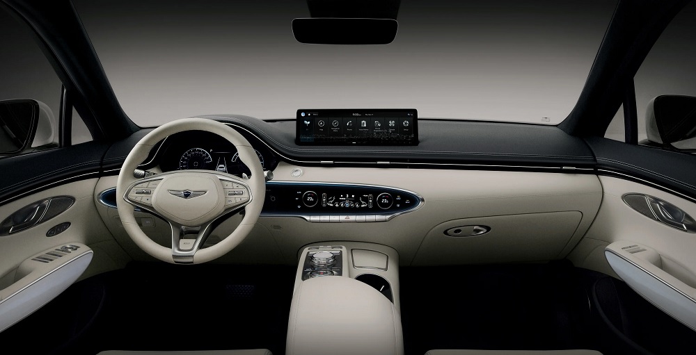 Nội thất bên trong Genesis Electrified GV70 2022