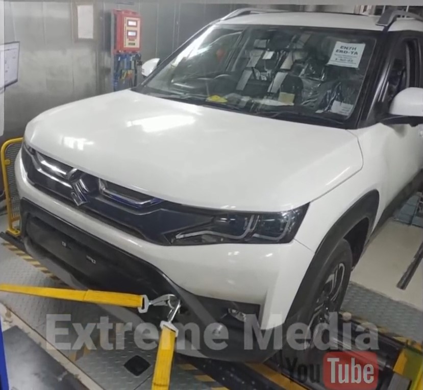 Thiết kế đầu xe của Suzuki Vitara Brezza 2022