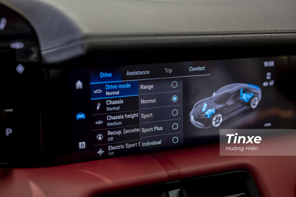 Khác với Porsche Taycan Turbo thiên về tốc độ và sức mạnh