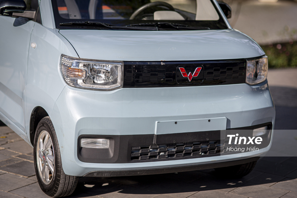 Wuling Hongguang MiniEV chỉ được trang bị cơ bản, không có gì hiện đại ở ngoại thất.