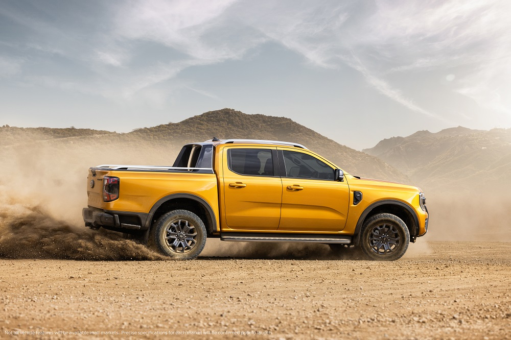Ford Ranger 2022 bản cao cấp nhất sẽ dùng vành 20 inch