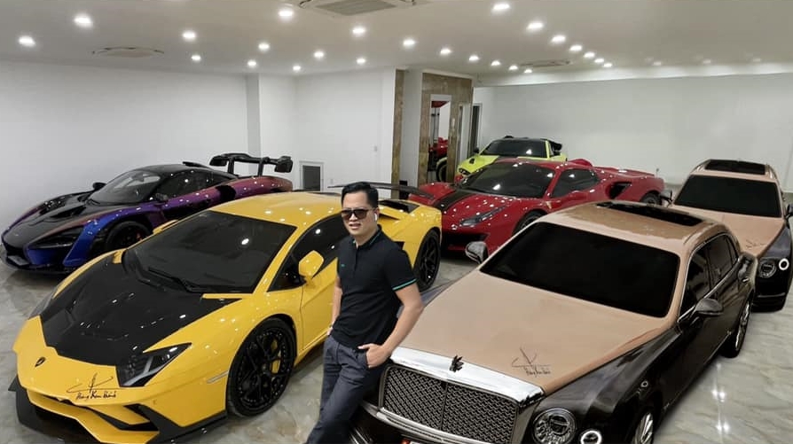 Nhà quá nhiều xe khủng, Hoàng Kim Khánh phải ráng đưa xe Bentley đi thật xa để đủ điều kiện bảo dưỡng
