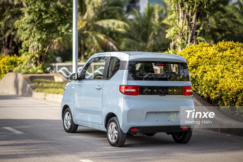 Thiết kế đuôi xe của Wuling Hongguang Mini EV