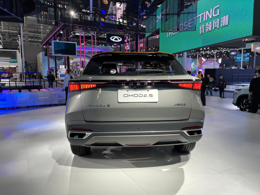 Đuôi xe của Chery Omoda 5