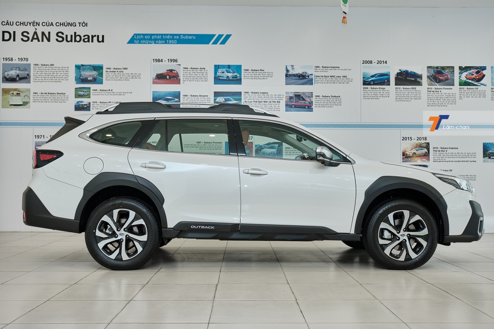 Kích thước tổng thể (D x R x C) của Subaru Outback 2021 là 4.870 x 1.875 x 1.675 mm cùng khoảng sáng gầm lên tới 213 mm hứa hẹn khả năng “chinh chiến” đa địa hình. Kích thước tổng thể (D x R x C) của Subaru Outback 2021 là 4.870 x 1.875 x 1.675 mm cùng khoảng sáng gầm lên tới 213 mm hứa hẹn khả năng “chinh chiến” đa địa hình.