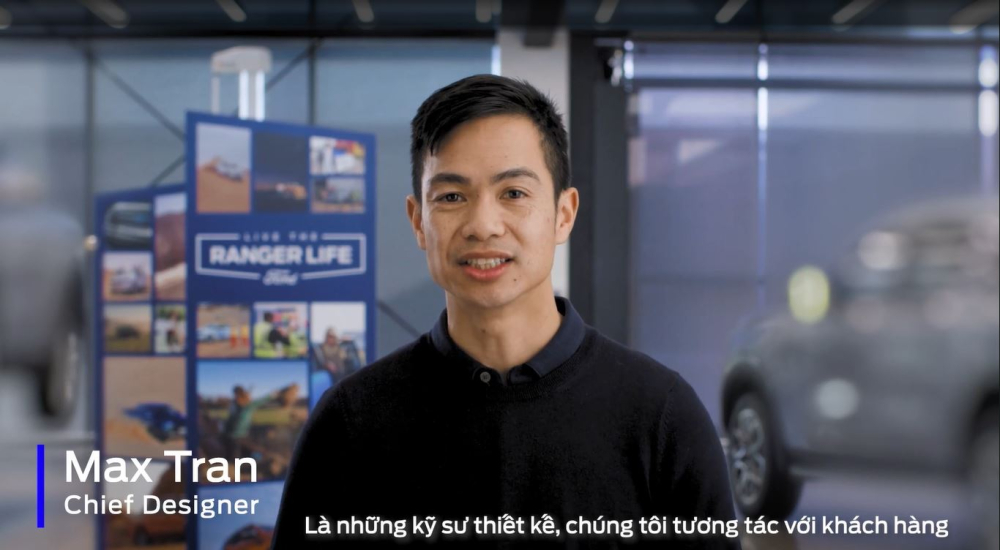 Max Tran – trưởng thiết kế của Ford Motor là người Úc gốc Việt. Max Tran – trưởng thiết kế của Ford Motor là người Úc gốc Việt.