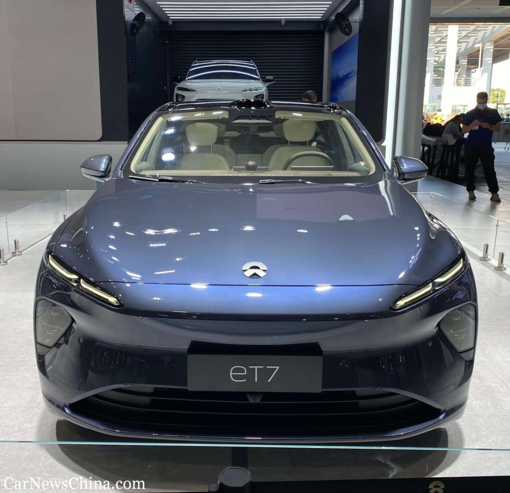 Đầu xe của NIO ET7 Đầu xe của NIO ET7