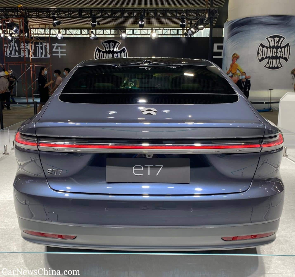 Đuôi xe của NIO ET7 Đuôi xe của NIO ET7