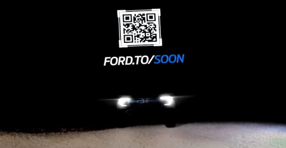 Hình ảnh hé lộ thiết kế đầu xe của Ford Ranger Raptor 2022 Hình ảnh hé lộ thiết kế đầu xe của Ford Ranger Raptor 2022