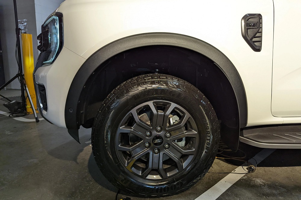 Ford Ranger 2022 bản Wildtrak sẽ dùng vành 20 inch