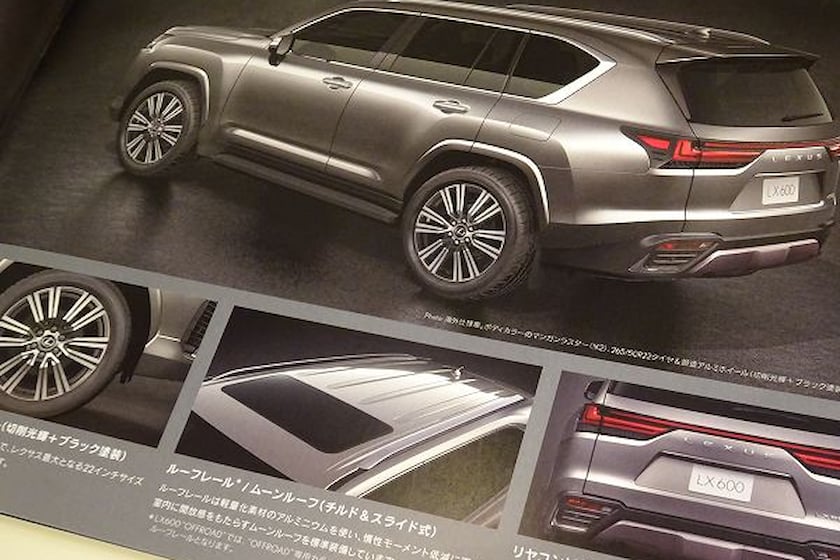 Lexus LX 600 2022 tại Nhật Bản chỉ có 3 bản trang bị