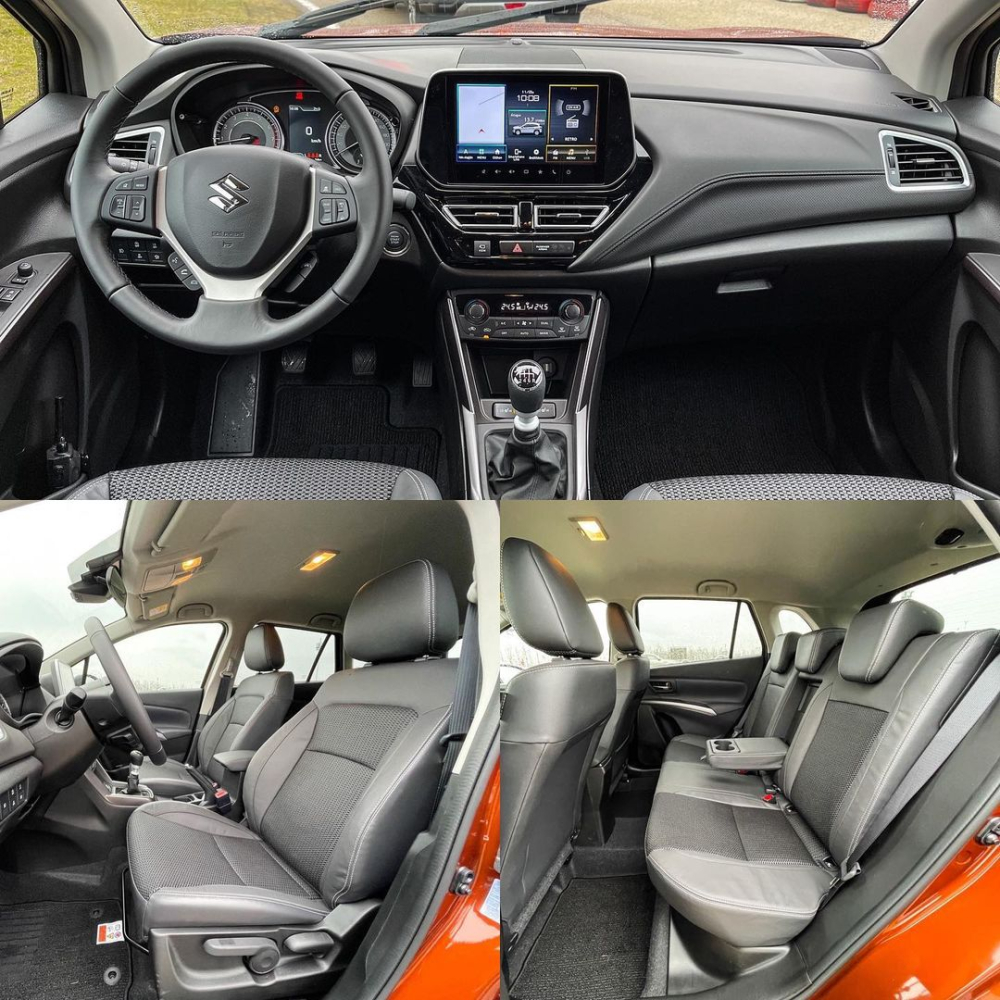 Nội thất bên trong Suzuki SX4 S-Cross 2022
