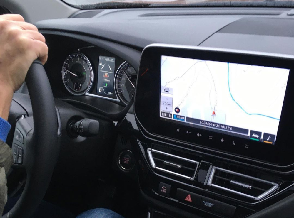 Màn hình 9 inch của Suzuki SX4 S-Cross 2022