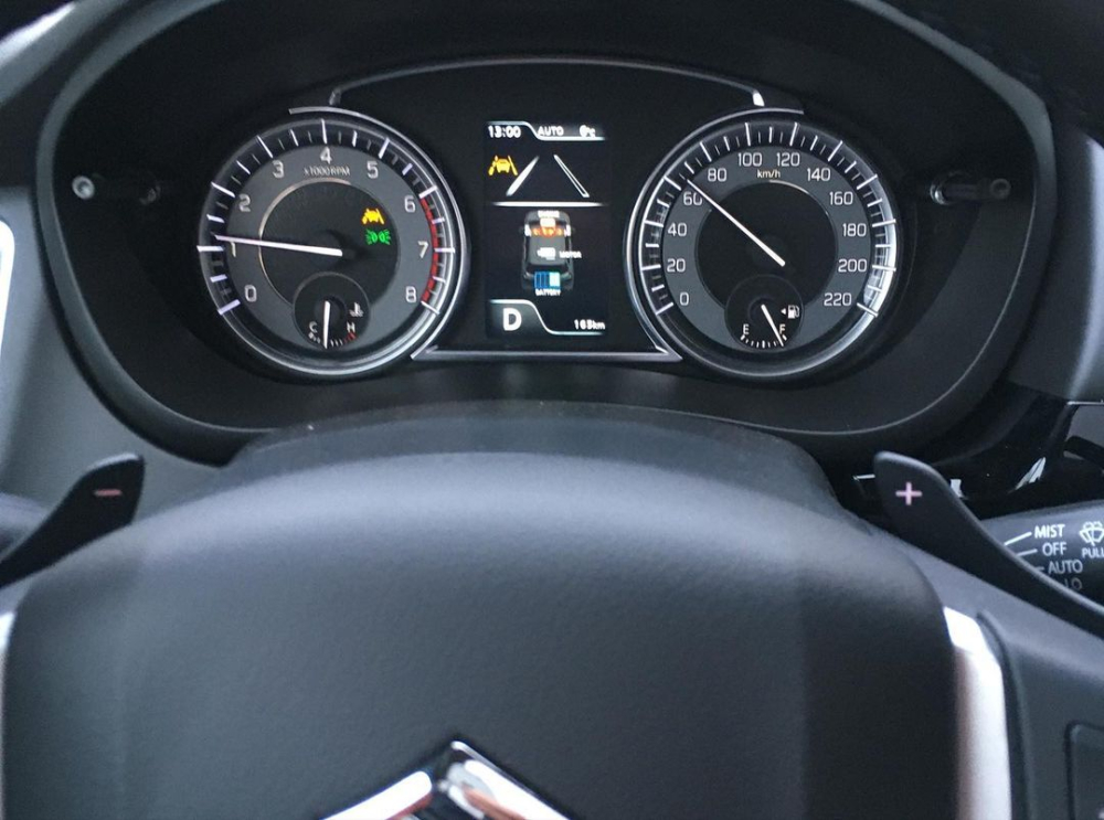 Bảng đồng hồ của Suzuki SX4 S-Cross 2022