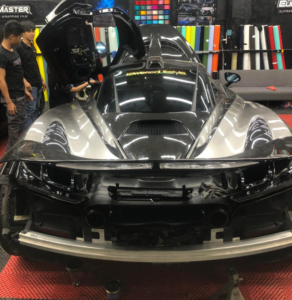 Tống Đông Khuê thay xiêm y cho McLaren 720S độ N-Largo sau màn hỏi vợ đình đám bằng dàn siêu xe
