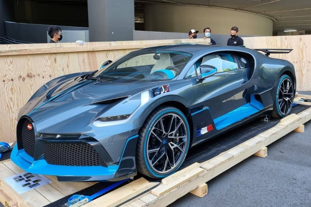 Siêu phẩm Bugatti Divo này đến Singapore vào tháng 6