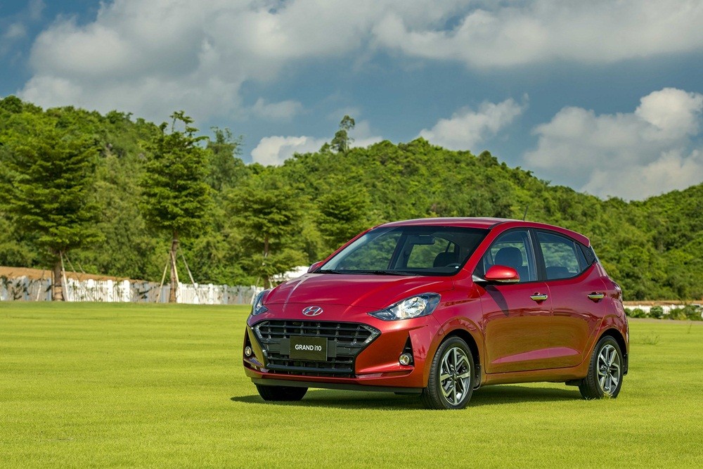 Ngoại thất Huyndai Grand i10 Hatchback 2021
