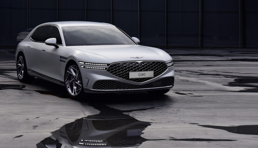 Thiết kế đầu xe mới của Genesis G90 2022 Thiết kế đầu xe mới của Genesis G90 2022