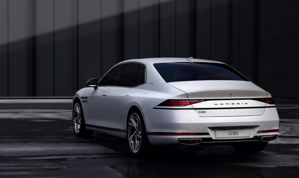 Thiết kế đằng sau của Genesis G90 2022 Thiết kế đằng sau của Genesis G90 2022