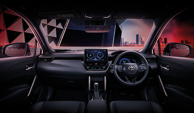 Nội thất bên trong Toyota Corolla Cross GR Sport 2022 Nội thất bên trong Toyota Corolla Cross GR Sport 2022