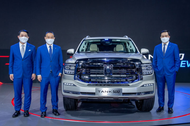 SUV 7 chỗ Tank 500 HEV 2022 chính thức ra mắt Đông Nam Á SUV 7 chỗ Tank 500 HEV 2022 chính thức ra mắt Đông Nam Á